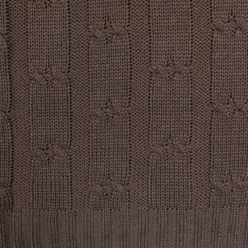 Плед Trenza, коричневый (какао) Плед Trenza, коричневый (какао)