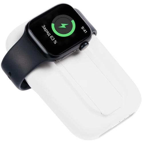 Универсальный магнитный аккумулятор Feel Motion, 5000 мАч, белый Универсальный магнитный аккумулятор Feel Motion, 5000 мАч, белый