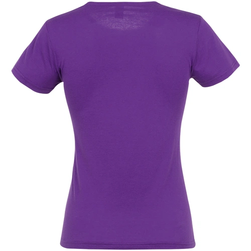 Футболка женская Miss 150, темно-фиолетовая Футболка женская Miss 150, темно-фиолетовая