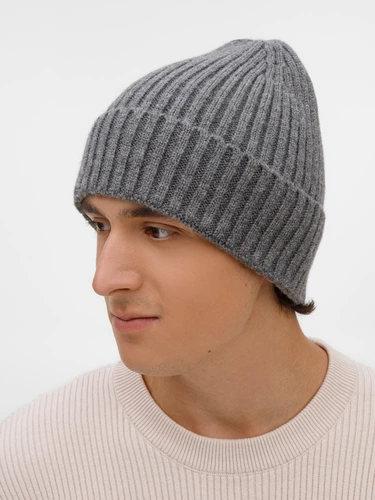 Шапка Laconi, темно-серый меланж Шапка Laconi, темно-серый меланж