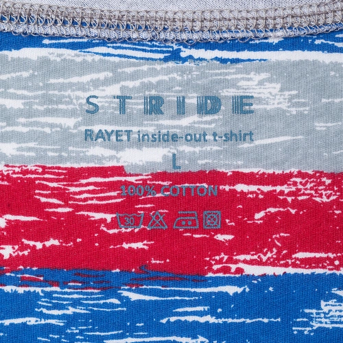 Футболка мужская Rayet двусторонняя, красная с синим Футболка мужская Rayet двусторонняя, красная с синим
