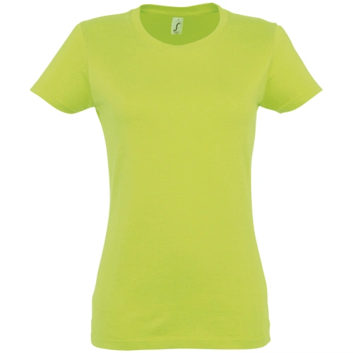 Футболка женская Imperial Women 190, зеленое яблоко Футболка женская Imperial Women 190, зеленое яблоко