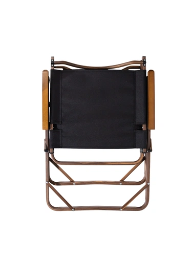 Стул MW02 складной, черный, темное дерево Стул MW02 складной, черный, темное дерево