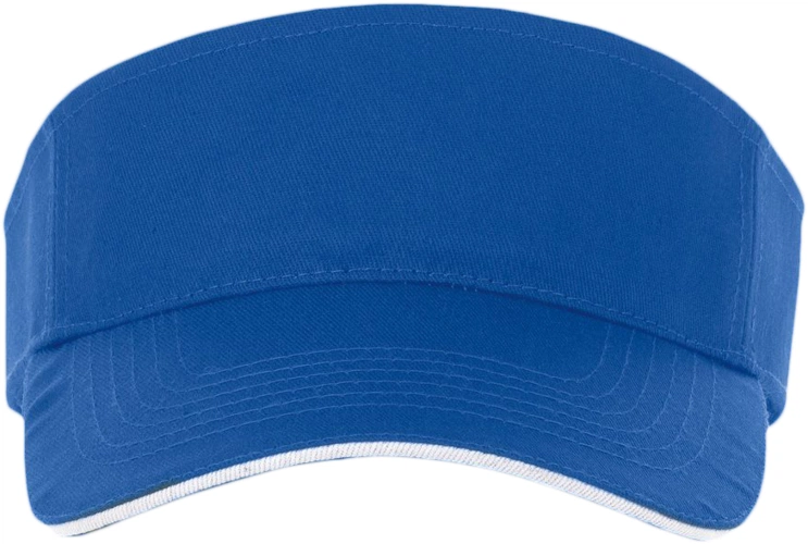 Козырек Ace, ярко-синий с белым Козырек Ace, ярко-синий с белым