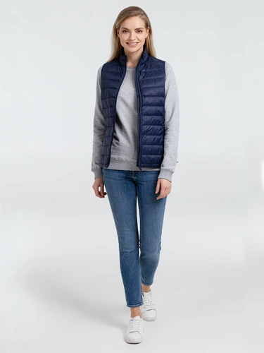 Жилет женский Wilson BW Women, темно-синий Жилет женский Wilson BW Women, темно-синий