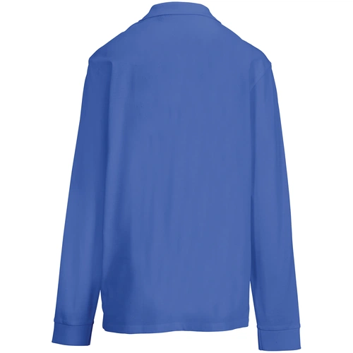 Рубашка поло унисекс с длинным рукавом Pacific LSL, ярко-синяя (royal) Рубашка поло унисекс с длинным рукавом Pacific LSL, ярко-синяя (royal)