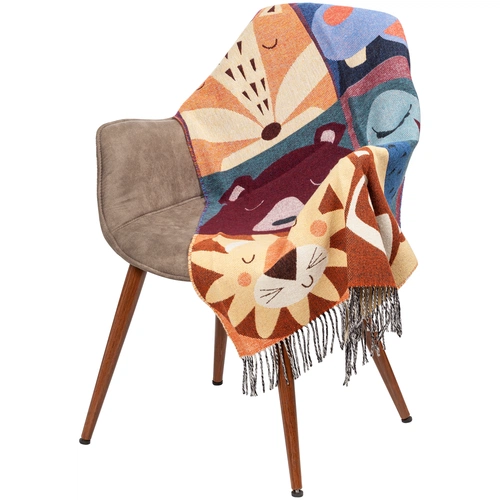 Плед детский Zoo, оранжевый Плед детский Zoo, оранжевый