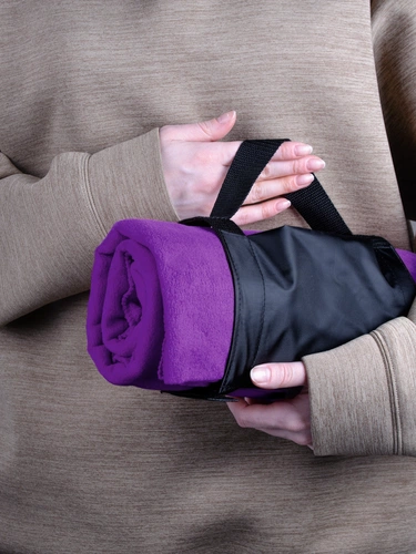 Дорожный плед Voyager 2, фиолетовый Дорожный плед Voyager 2, фиолетовый