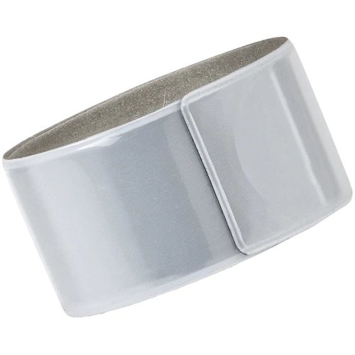 Светоотражающий браслет Lumi, ver.2, серебристый Светоотражающий браслет Lumi, ver.2, серебристый