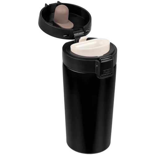 Термостакан с ситечком No Leak Infuser, черный Термостакан с ситечком No Leak Infuser, черный