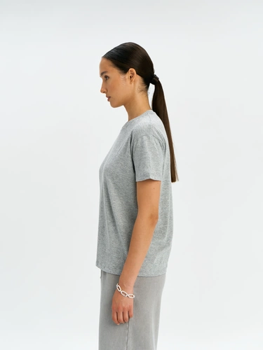 Футболка унисекс Regent 150, серый меланж Футболка унисекс Regent 150, серый меланж