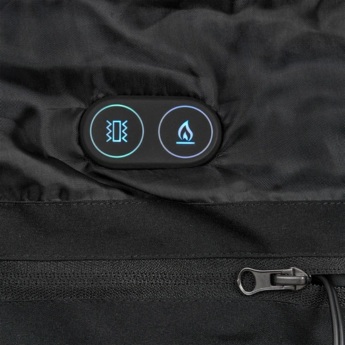 Куртка с подогревом Thermalli Everest, черная Куртка с подогревом Thermalli Everest, черная