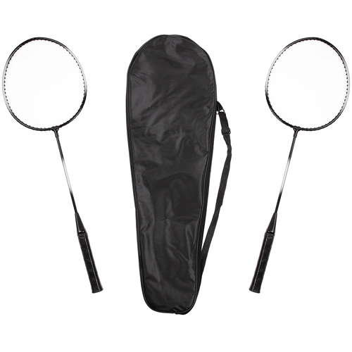 Набор для игры в бадминтон Gloucester, черно-серый Набор для игры в бадминтон Gloucester, черно-серый