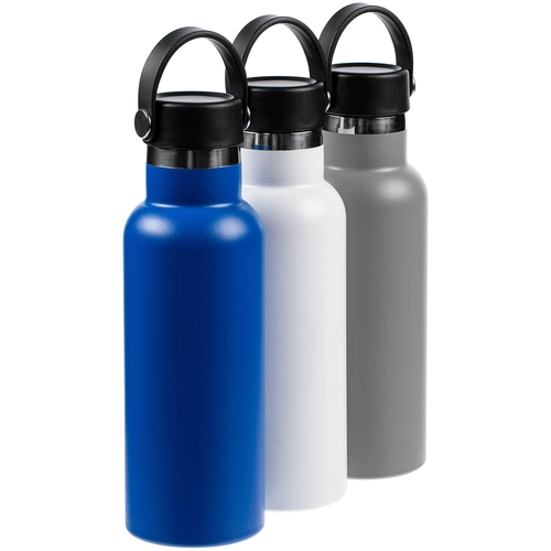 Термобутылка Bidon, синяя Термобутылка Bidon, синяя