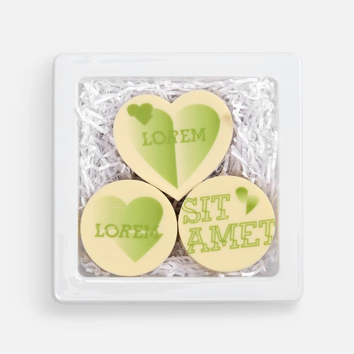 Набор из 3 печений Dream White Набор из 3 печений Dream White