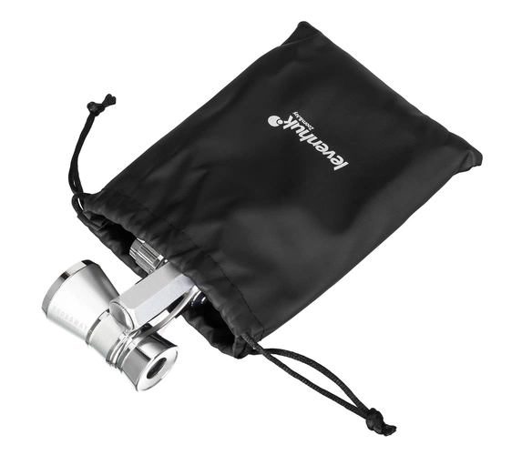 Театральный бинокль-лорнет Broadway 325E, серебристый Театральный бинокль-лорнет Broadway 325E, серебристый