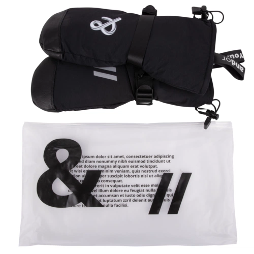 Варежки Big Boss, черные Варежки Big Boss, черные