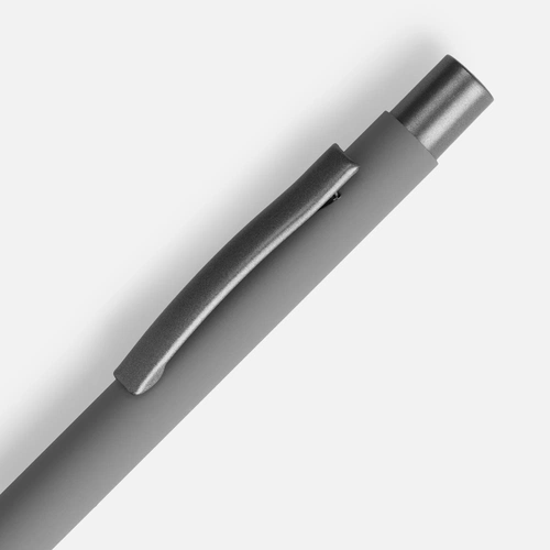 Ручка шариковая Atento Soft Touch, серая Ручка шариковая Atento Soft Touch, серая