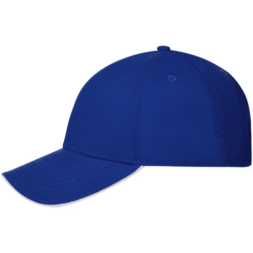 Бейсболка Spiker, ярко-синяя с белым Бейсболка Spiker, ярко-синяя с белым