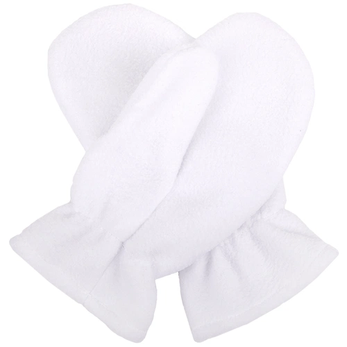 Варежки Fleecy, белые Варежки Fleecy, белые