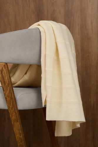 Плед Nessona Alpaca, белый (ванильный) Плед Nessona Alpaca, белый (ванильный)