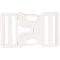 Застежка-пряжка Fibbia, белая