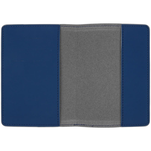 Обложка для паспорта Shall Simple, синий Обложка для паспорта Shall Simple, синий