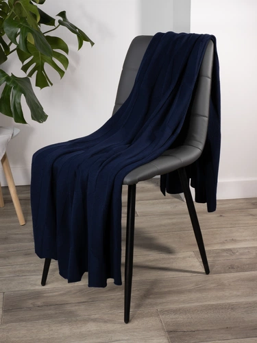 Плед Rombus, темно-синий (сапфир) Плед Rombus, темно-синий (сапфир)