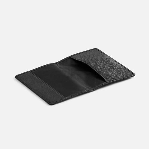 Обложка для паспорта Unison, черная Обложка для паспорта Unison, черная