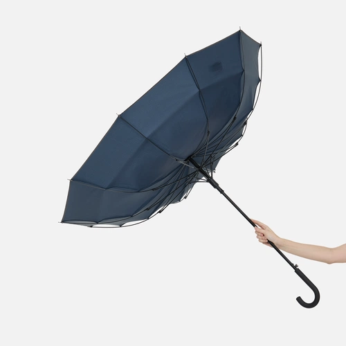 Зонт-трость Abrego, темно-синий Зонт-трость Abrego, темно-синий