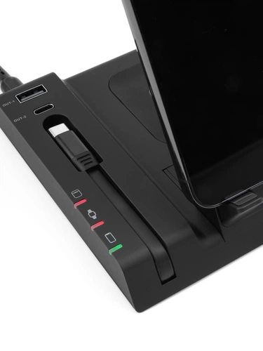 Зарядная станция Tres, черная Зарядная станция Tres, черная