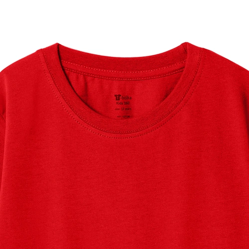 Футболка детская T-Bolka Kids, красная Футболка детская T-Bolka Kids, красная