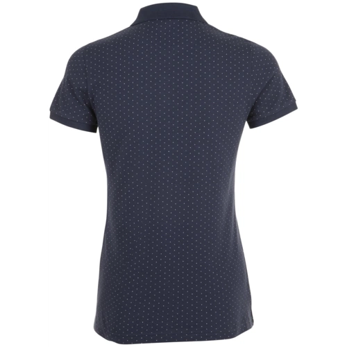 Рубашка поло женская Brandy Women, темно-синяя с белым Рубашка поло женская Brandy Women, темно-синяя с белым