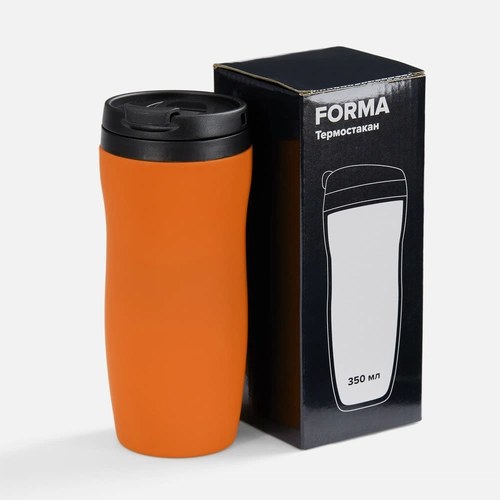 Термостакан Forma, оранжевый Термостакан Forma, оранжевый