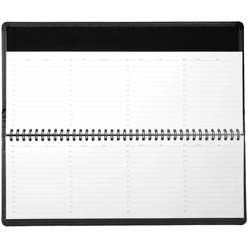 Планинг Linen, недатированный, черный Планинг Linen, недатированный, черный