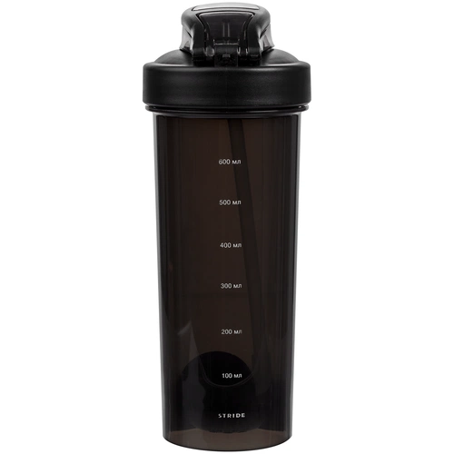 Спортивный шейкер Foss, черный Спортивный шейкер Foss, черный