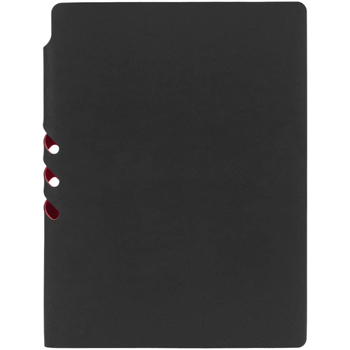 Ежедневник Flexpen Black, недатированный, черный с красным Ежедневник Flexpen Black, недатированный, черный с красным
