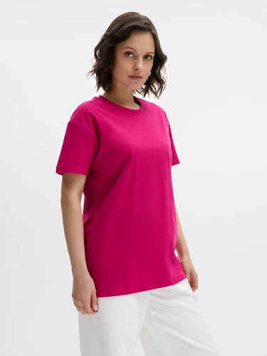 Футболка Imperial 190, ярко-розовая (фуксия) Футболка Imperial 190, ярко-розовая (фуксия)