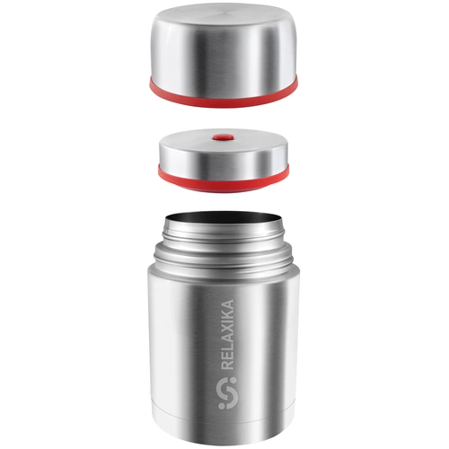 Термос для еды Relaxika 700, в чехле, стальной Термос для еды Relaxika 700, в чехле, стальной