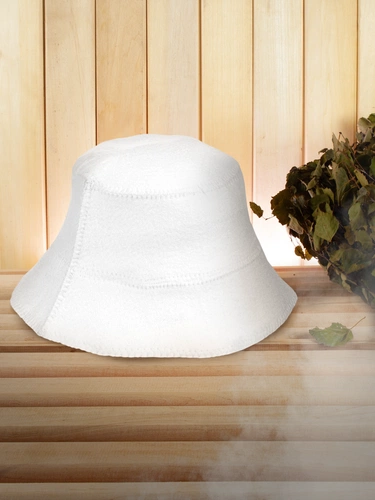 Банная шапка Panam, белая Банная шапка Panam, белая