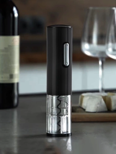 Электрический штопор с ножом для фольги Wine Diesel, черный Электрический штопор с ножом для фольги Wine Diesel, черный