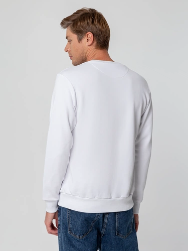 Свитшот унисекс Sublimatism, белый Свитшот унисекс Sublimatism, белый