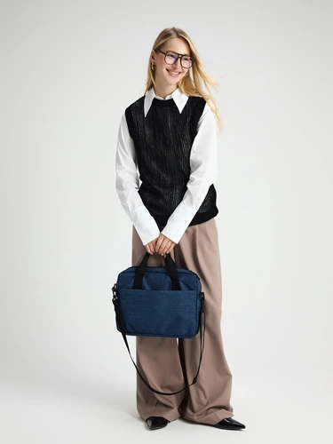 Сумка для ноутбука Delegate, синяя Сумка для ноутбука Delegate, синяя