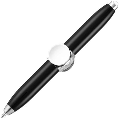 Ручка-спиннер Flipen с фонариком, черная Ручка-спиннер Flipen с фонариком, черная