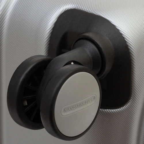 Чемодан Logoduck L, серебристый Чемодан Logoduck L, серебристый