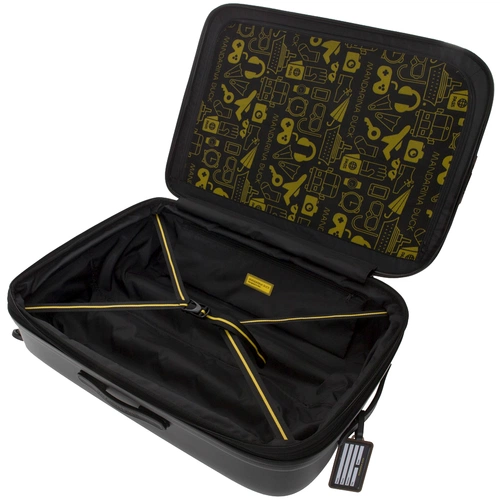 Чемодан Logoduck L, черный Чемодан Logoduck L, черный