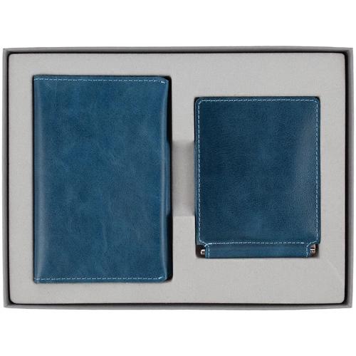 Набор Apache Billfold, синий Набор Apache Billfold, синий