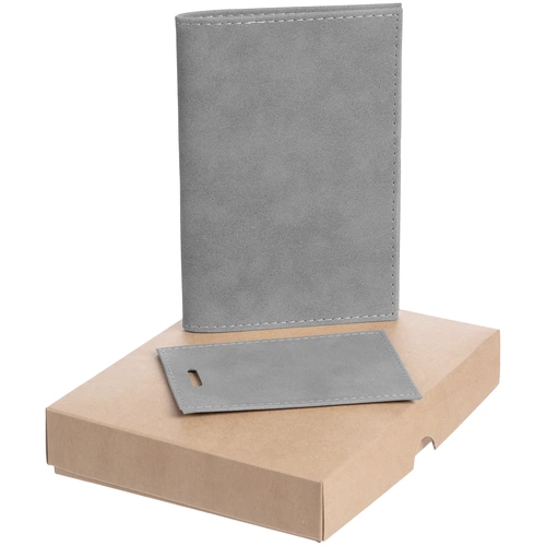 Набор Nubuk Travel, серый Набор Nubuk Travel, серый