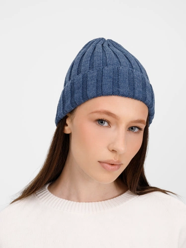 Шапка Metelitsa, синий меланж (джинс) Шапка Metelitsa, синий меланж (джинс)