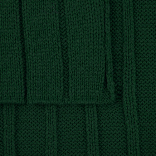 Плед Tressa, темно-зеленый Плед Tressa, темно-зеленый